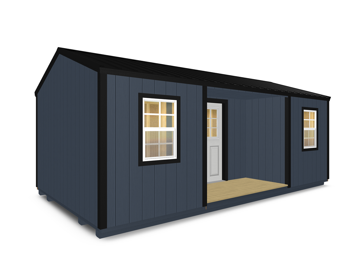 Cottage with Middle Porch