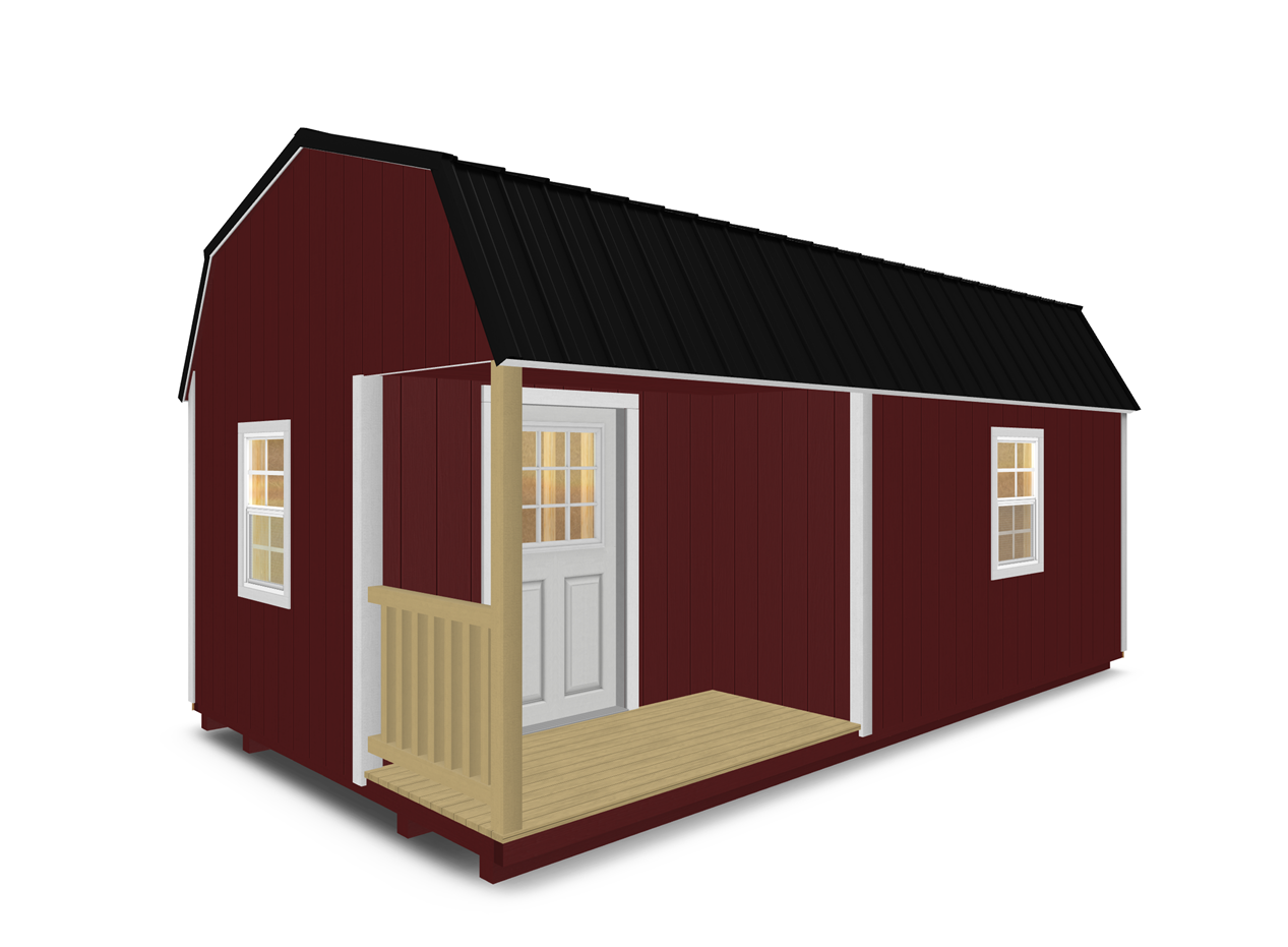 Lofted Cottage with Corner Porch